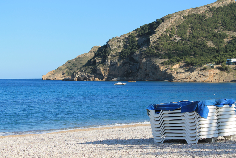 photo de la plage d'Albir