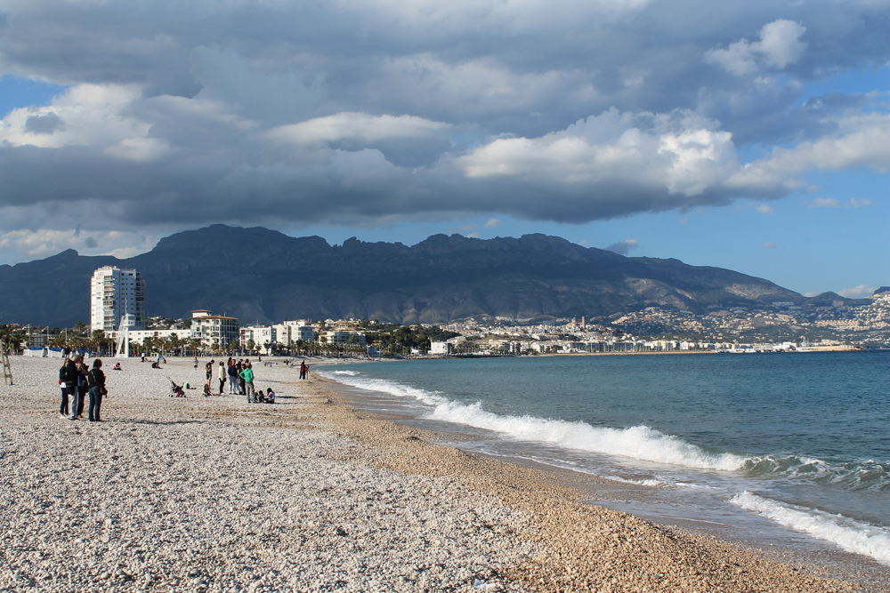 photo de la plage d'Albir