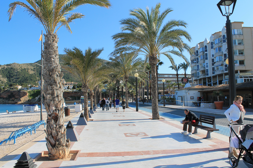 photo de la plage d'Albir